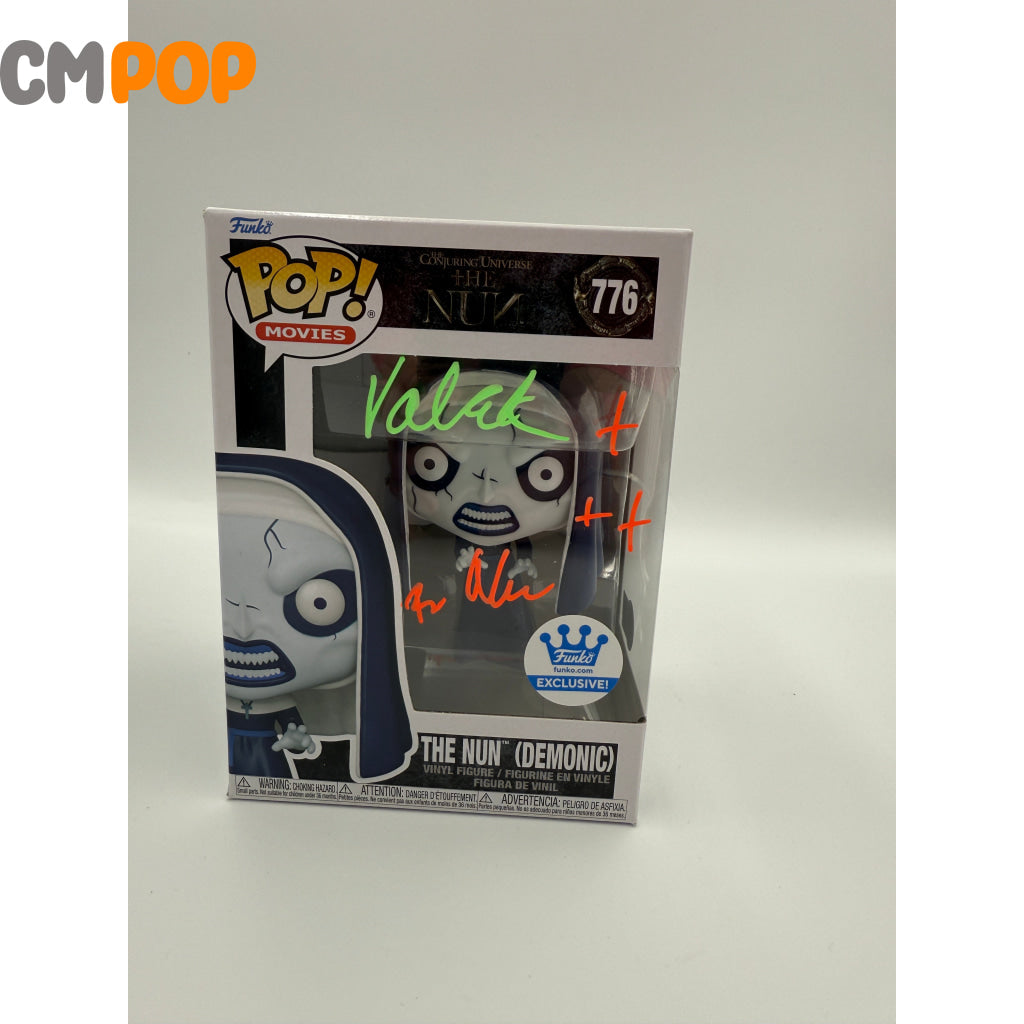 The Nun (Demonic) - #776 - Funko Pop! - Movies -The Nun - Funko Exclusive - Signed by - Certified Pop! Funko Pop