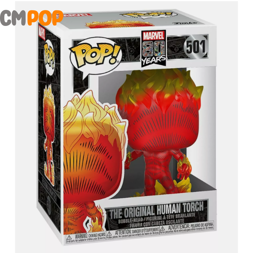 The Original Human Torch - #501 Funko Pop! Marvel 80 Years Pop