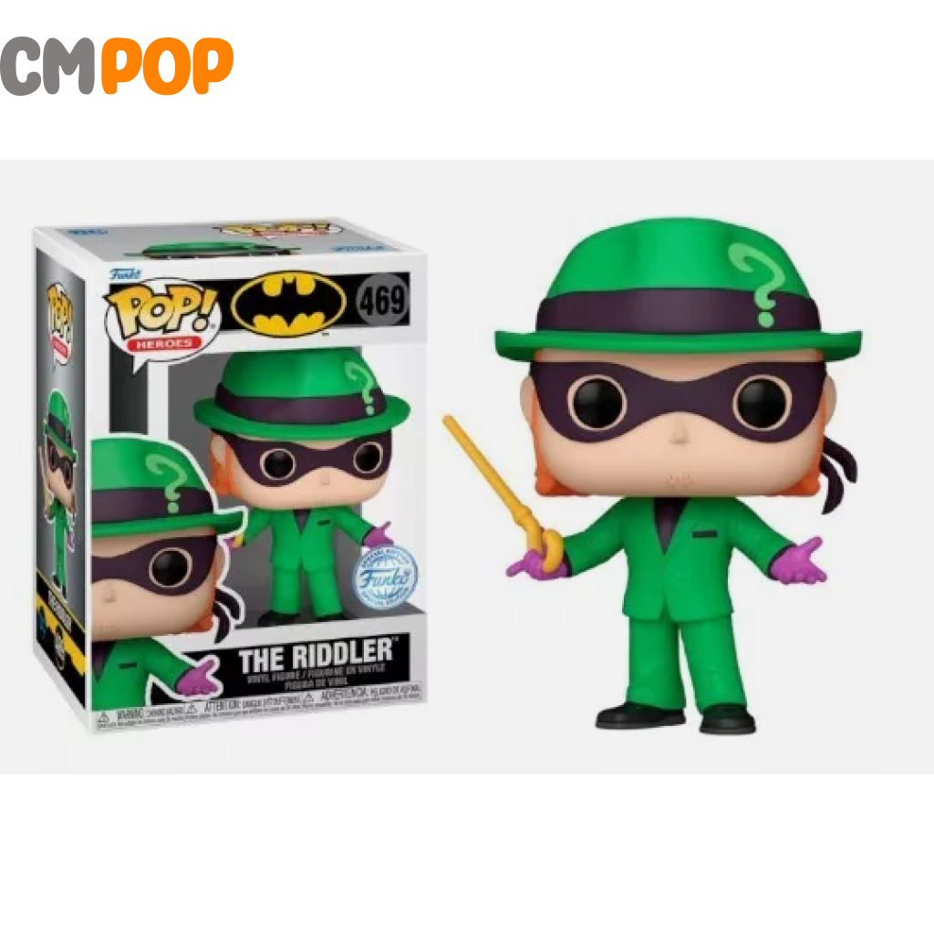 The Riddler #469 -Dc Batman Arkham Series - Heroes Funk Special Edition Funko Pop