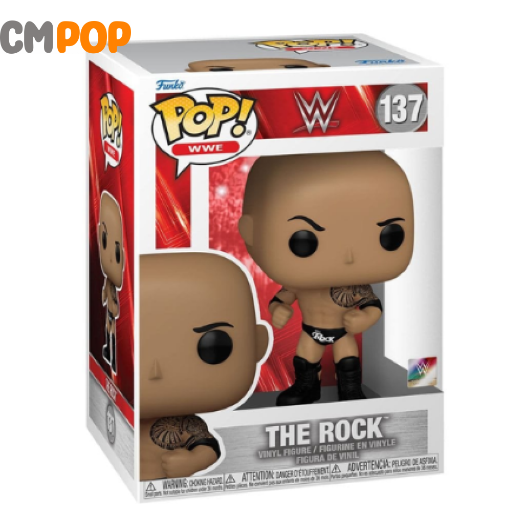 The Rock - #137 Funko Pop! Wwe Pop