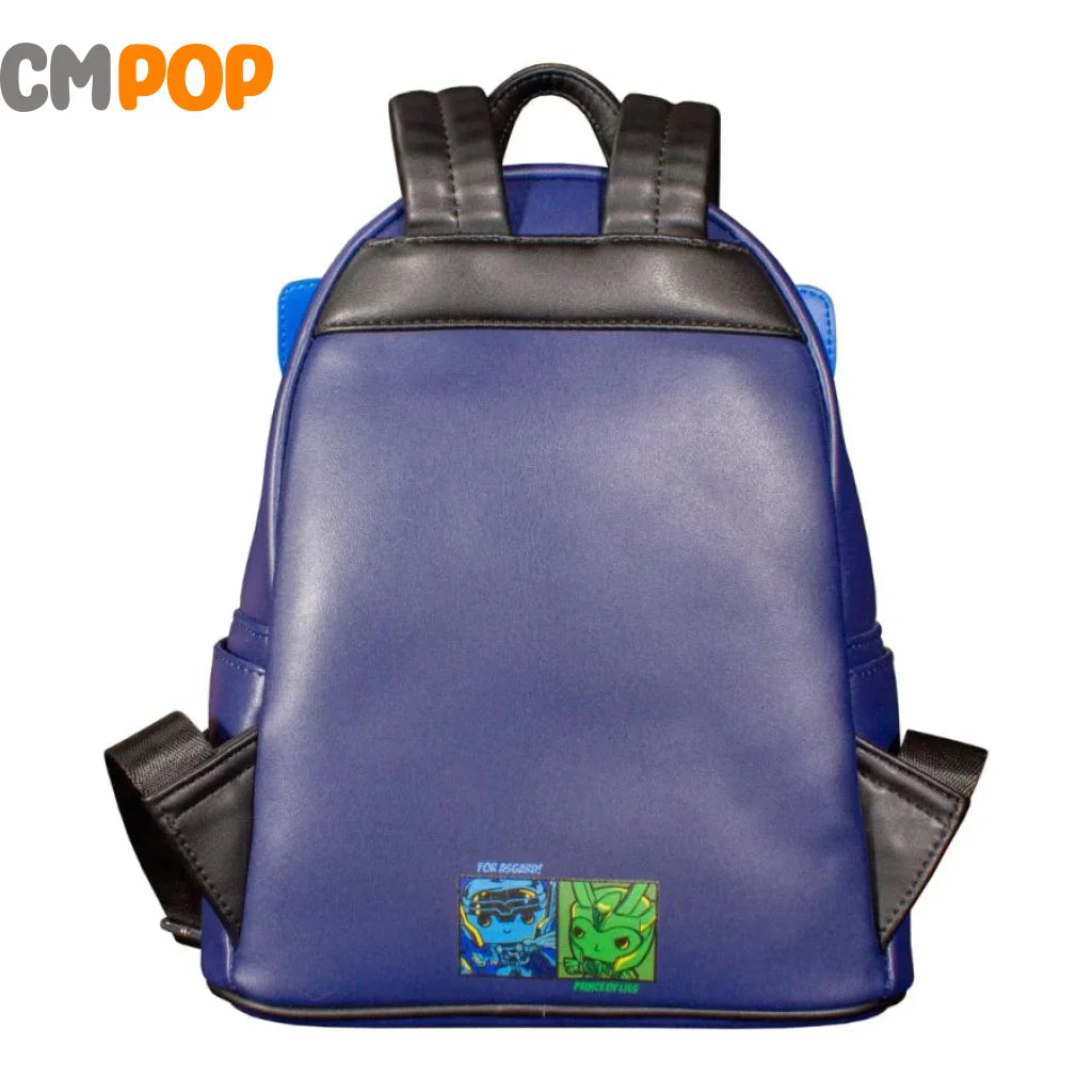 Thor & Loki Cosplay Mini Backpack - Loungefly Backpack- Marvel