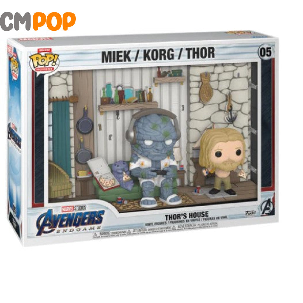 Thors House - Miek Korg Thor #05 Funko Pop! Deluxe Moment Avengers Endgame Pop