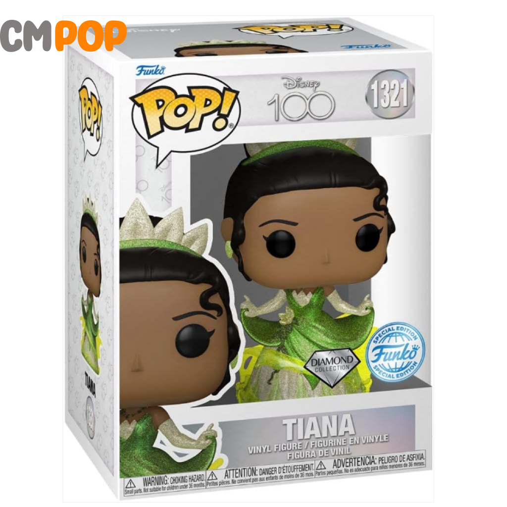 Pop Disney: D100- Tiana(Dglt) Funko Pop