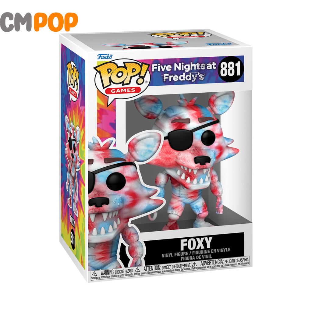 Tiedye- Foxy - #881 Funko Pop! Five Nights At Freddys Pop