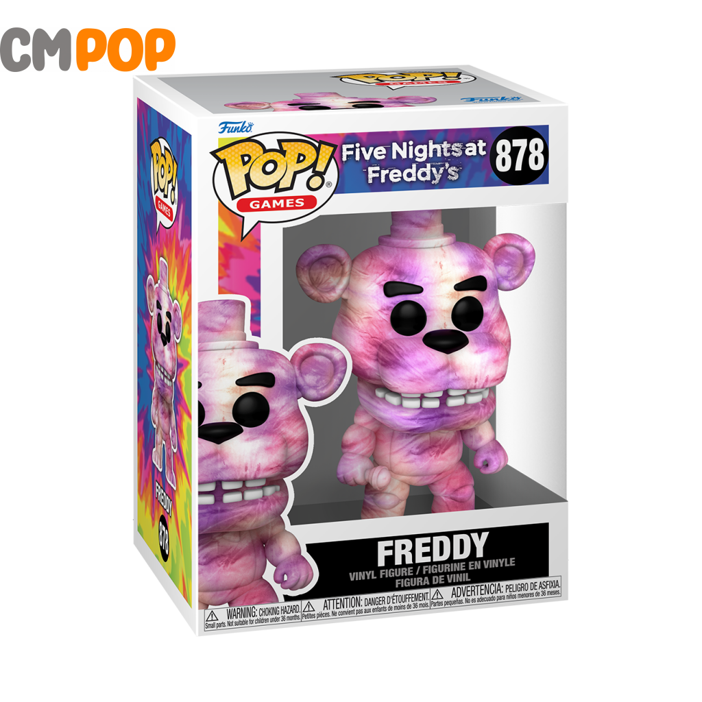 Tiedye- Freddy - #878 Funko Pop! Five Nights At Freddys Pop
