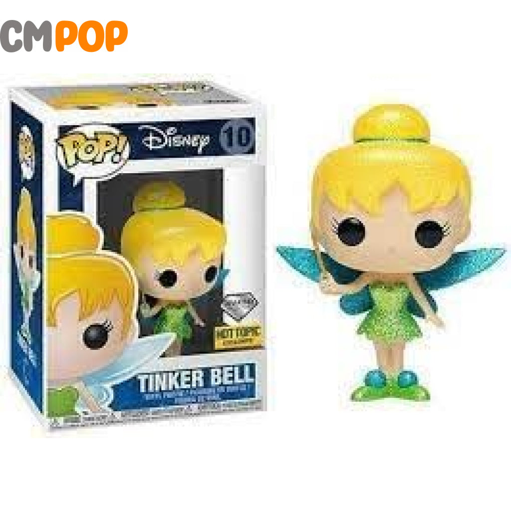 Tinker Bell - #10 Funko Pop! Disney Diamond Collection Hot Topic Exclusive Pop