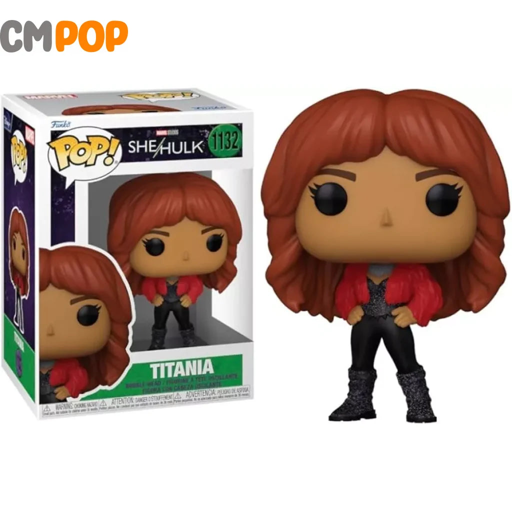 Titania - #1132- Funko Pop! - She Hulk - Marvel - Funko POP! Funko Pop OOB