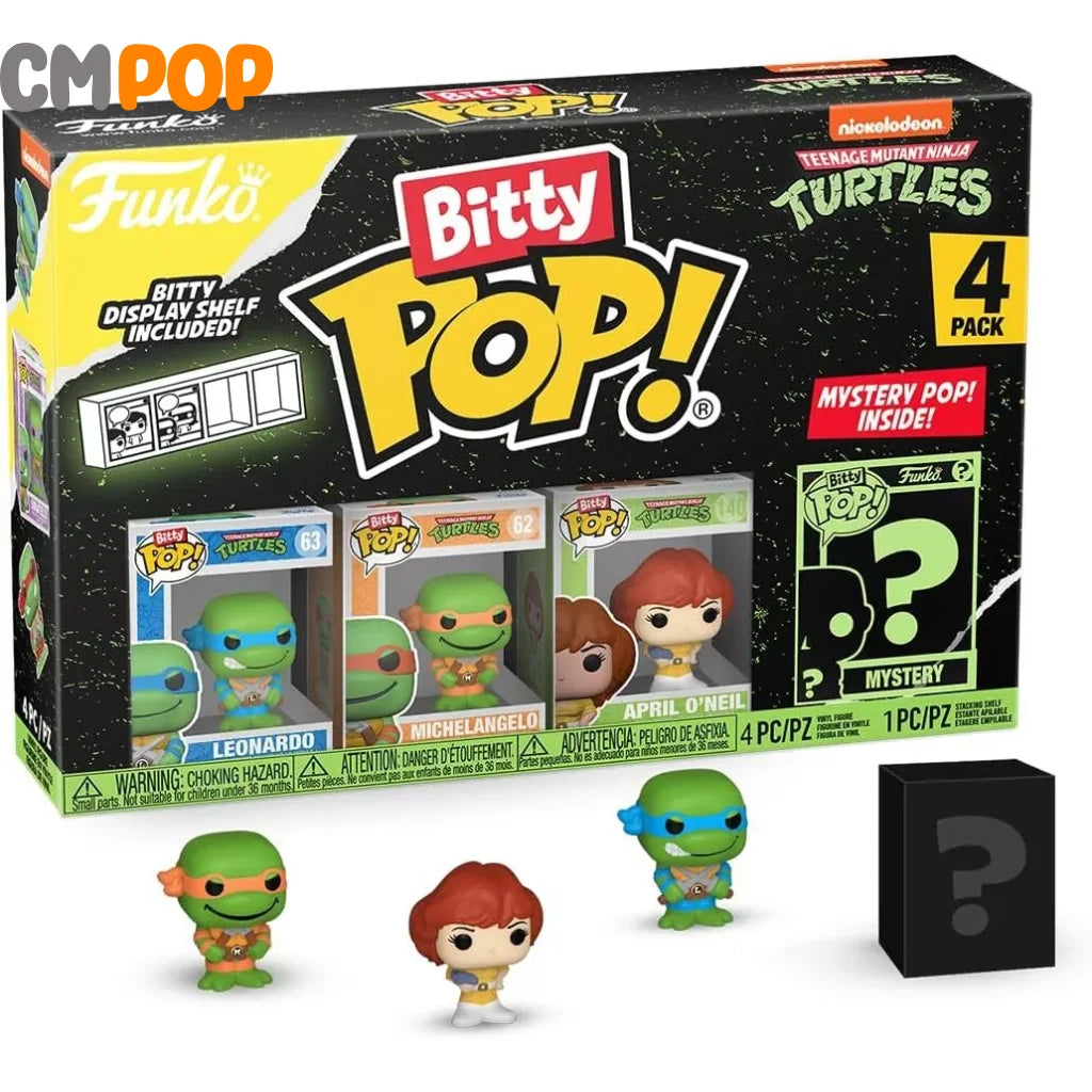 TMNT- Leonardo - Bitty Funko Pop! - TMNT - Mystery Pop Funko Pop
