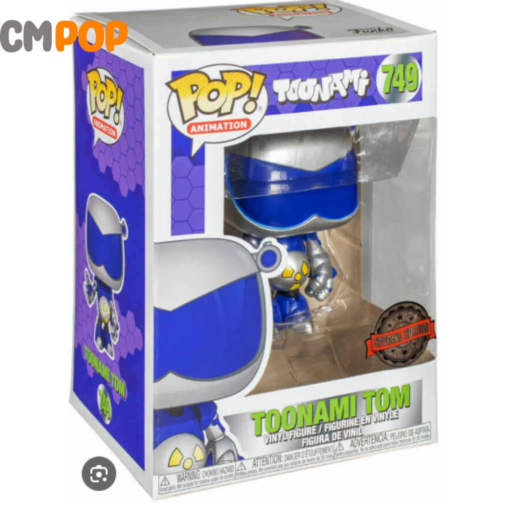 Toonami Tom- #749- Funko Pop! - Special Edition Pop