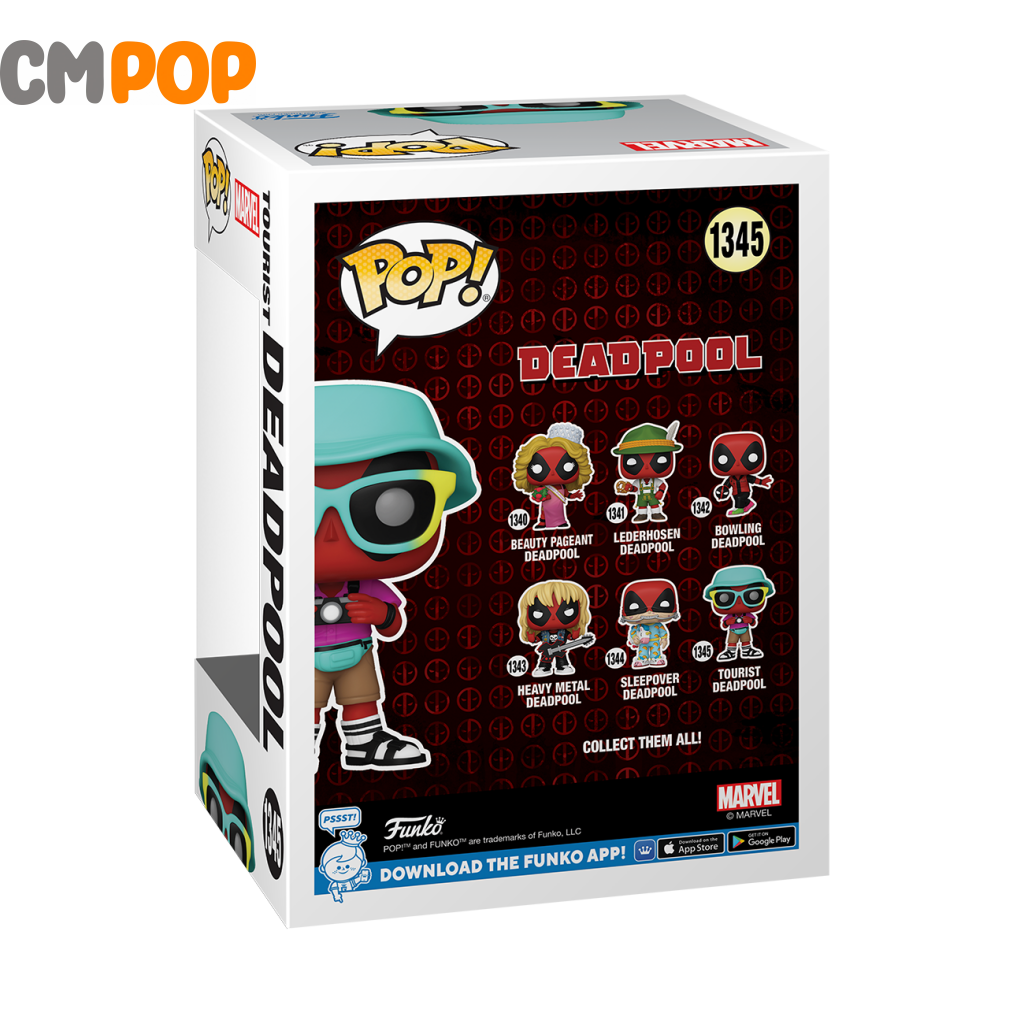 Tourist - #1345 - Funko Pop! Marvel Deadpool Pop