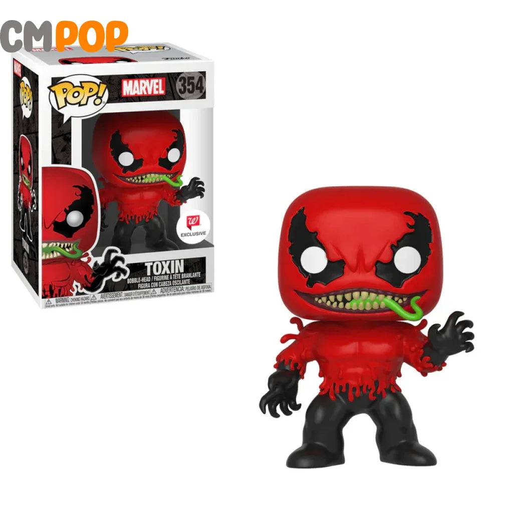 Toxin - #354 Funko Pop! Marvel W Exclusive Pop