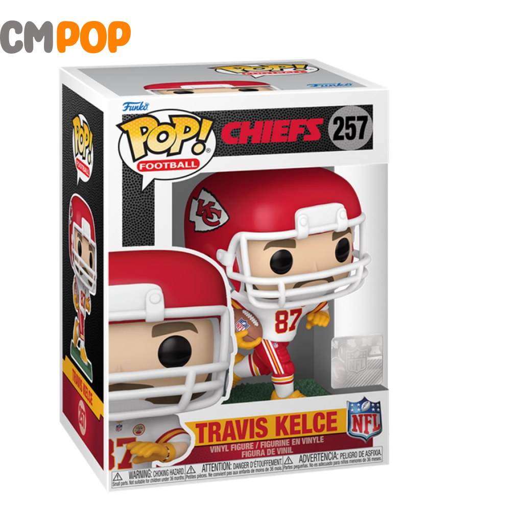 Travis Kelce (Away) - #257 Funko Pop! Nfl Football Pop