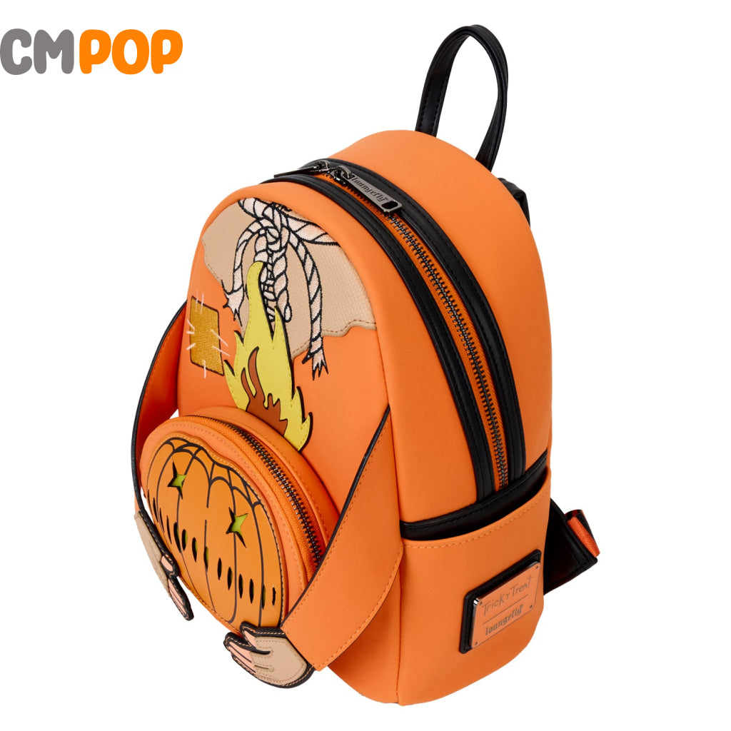 Trick ’R’ Treat Flaming Head Sam Mini Backpack - Loungefly