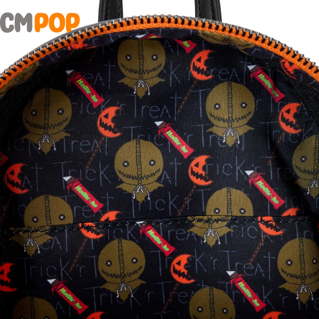 Trick ’R’ Treat Flaming Head Sam Mini Backpack - Loungefly