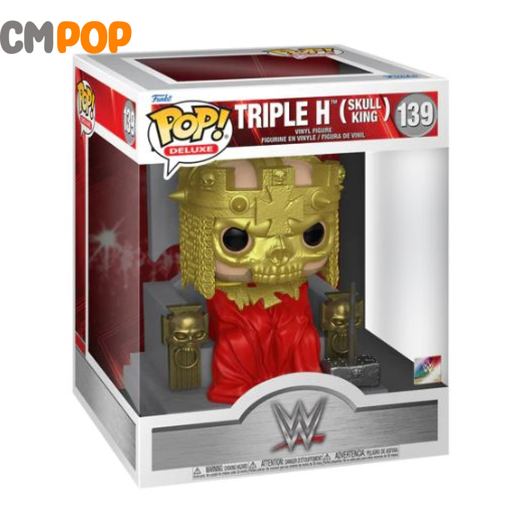 Triple H Skull King Hhh - #139 Funko Pop! Wwe Pop Deluxe Pop