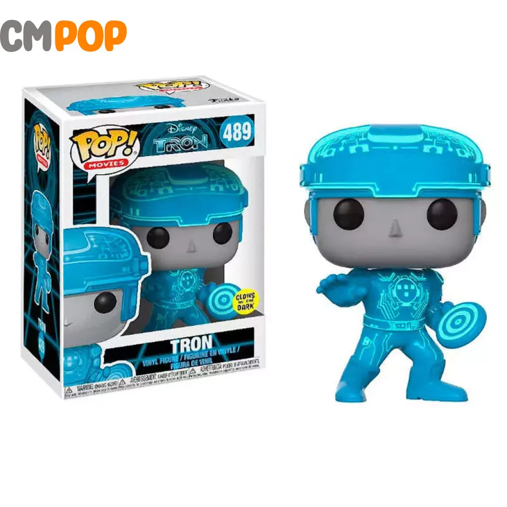 Tron - #489 Funko Pop! Movies Disney Glows In The Dark Pop