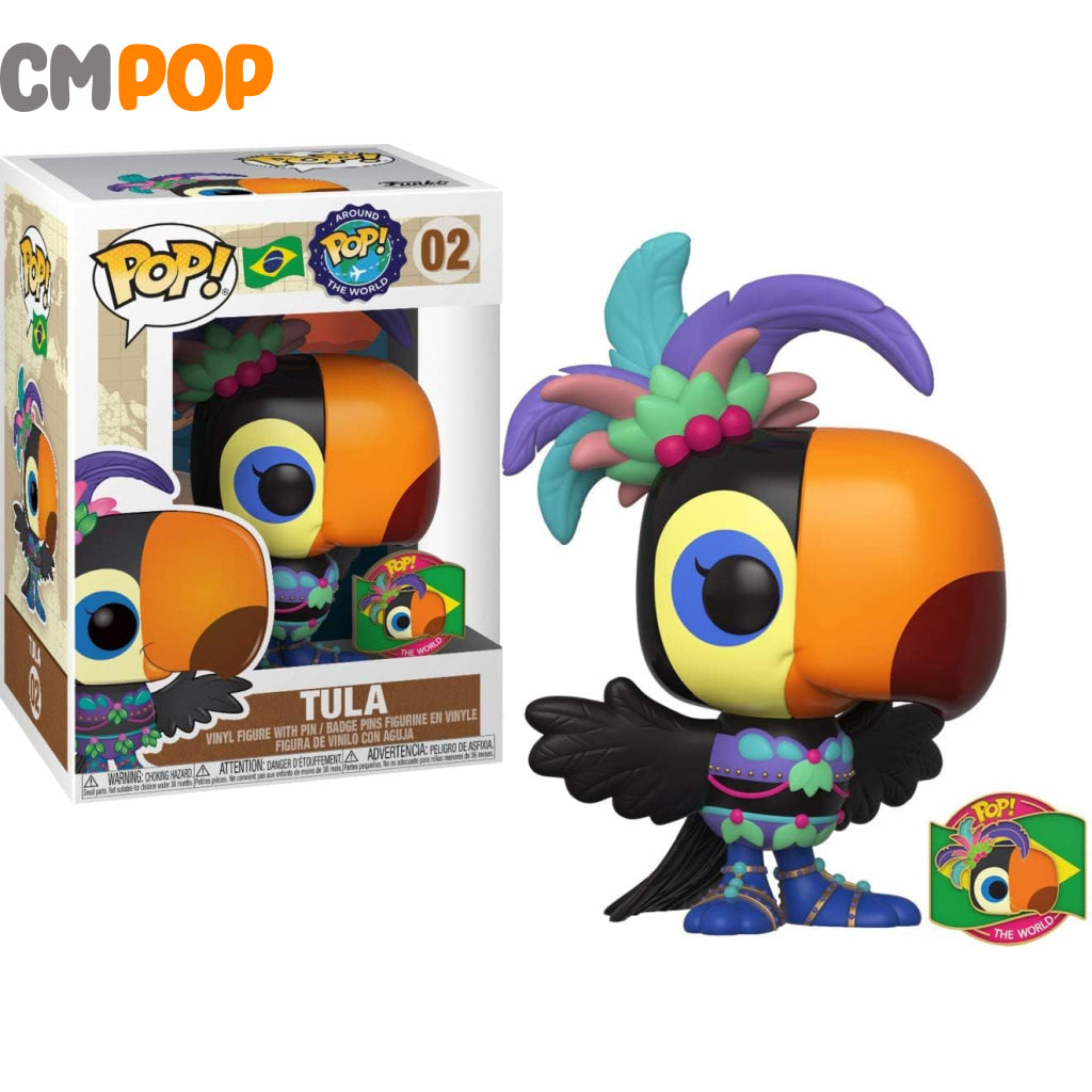 Tula #02 - Brazil Funko Pop Around The World