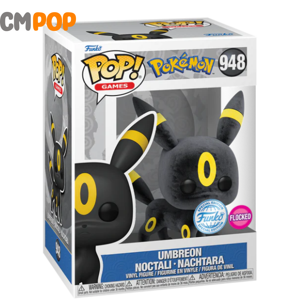 Umbreon Flocked - #948 Funko Pop! Pokemon Pop