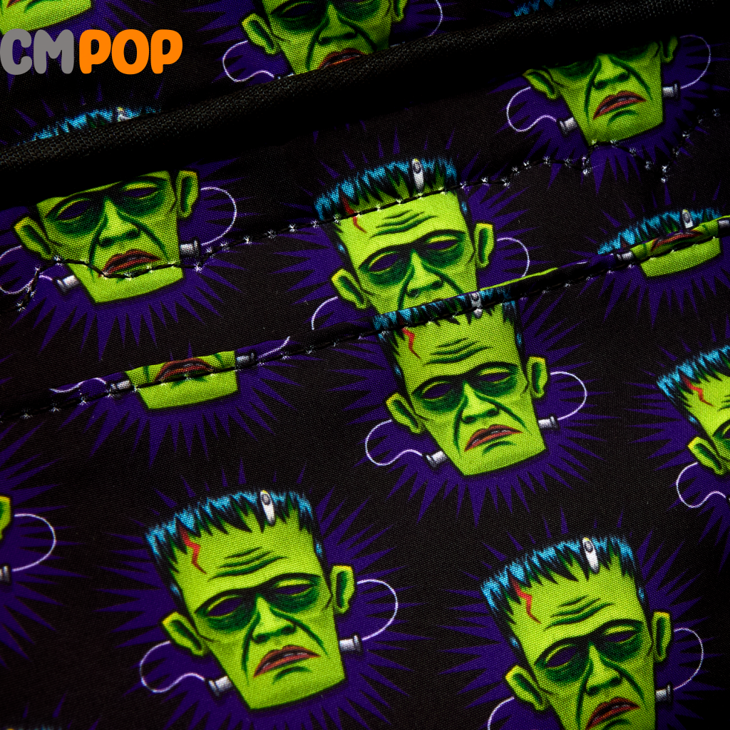Universal Monsters Frankenstein Neon Mask Mini Backpack - Loungefly