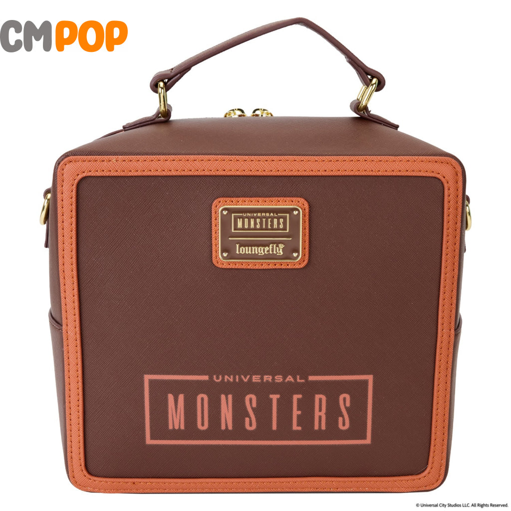 Universal Monsters Vintage Tv Triple Lenticular Crossbody - Loungefly