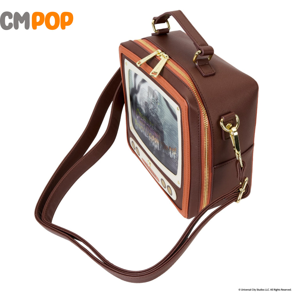 Universal Monsters Vintage Tv Triple Lenticular Crossbody - Loungefly