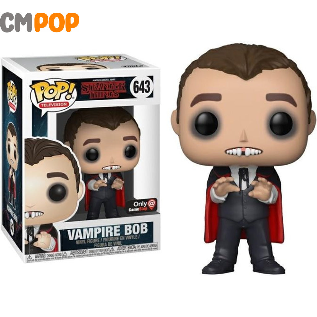 Vampire bob - #643 - Funko Pop! - Television - Stranger Things - Gamestop Exclusive Funko Pop