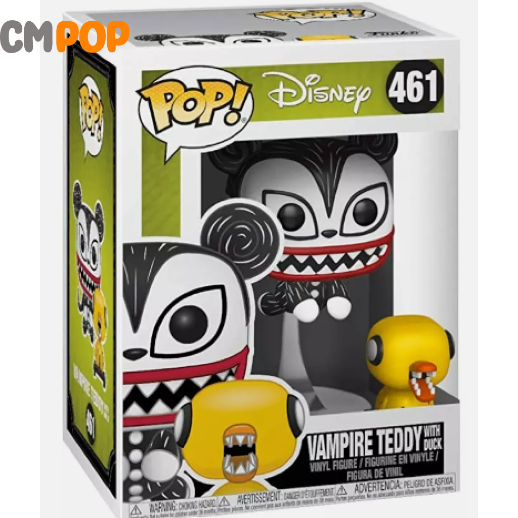 Vampire Teddy With Duck - #461 Funko Pop! -Disney The Nightmare Before Christmas Pop