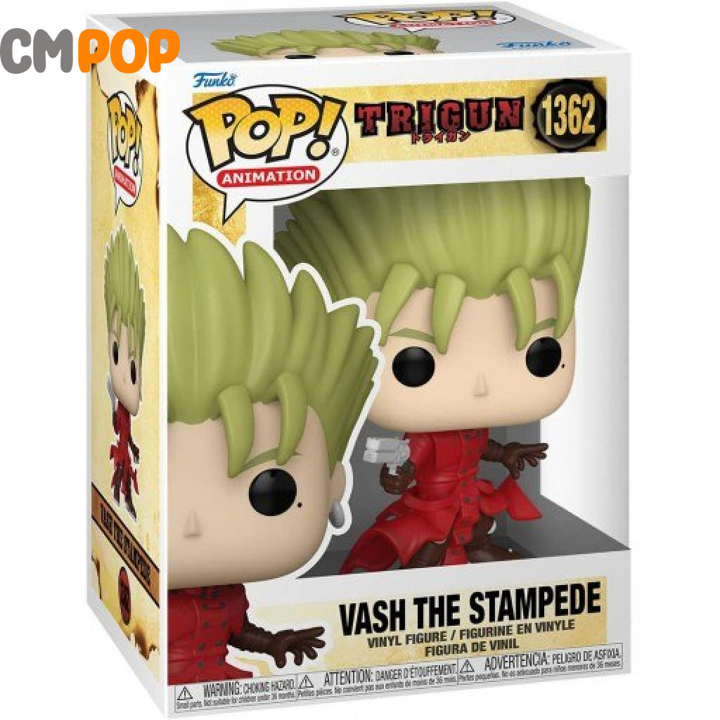 Vash The Stampede - #1362 Funko Pop! Anime Trigun Pop