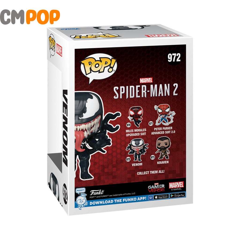 Venom - #972 - Spider - Man 2 Marvel Funko Pop