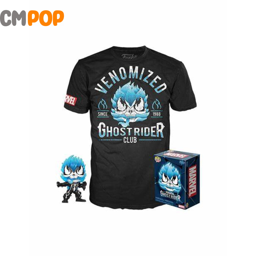 Venomized Ghostrider - Funko Pop & Tee - Marvel - Tee Large Funko Pop