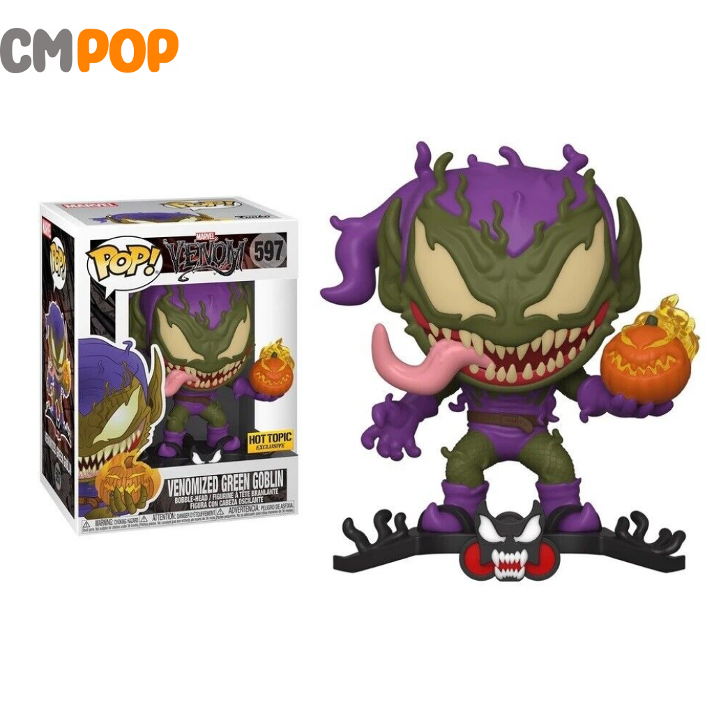 Venomized Green Goblin - #597 Funko Pop! Marvel Venom Hot Topic Exclusive Pop