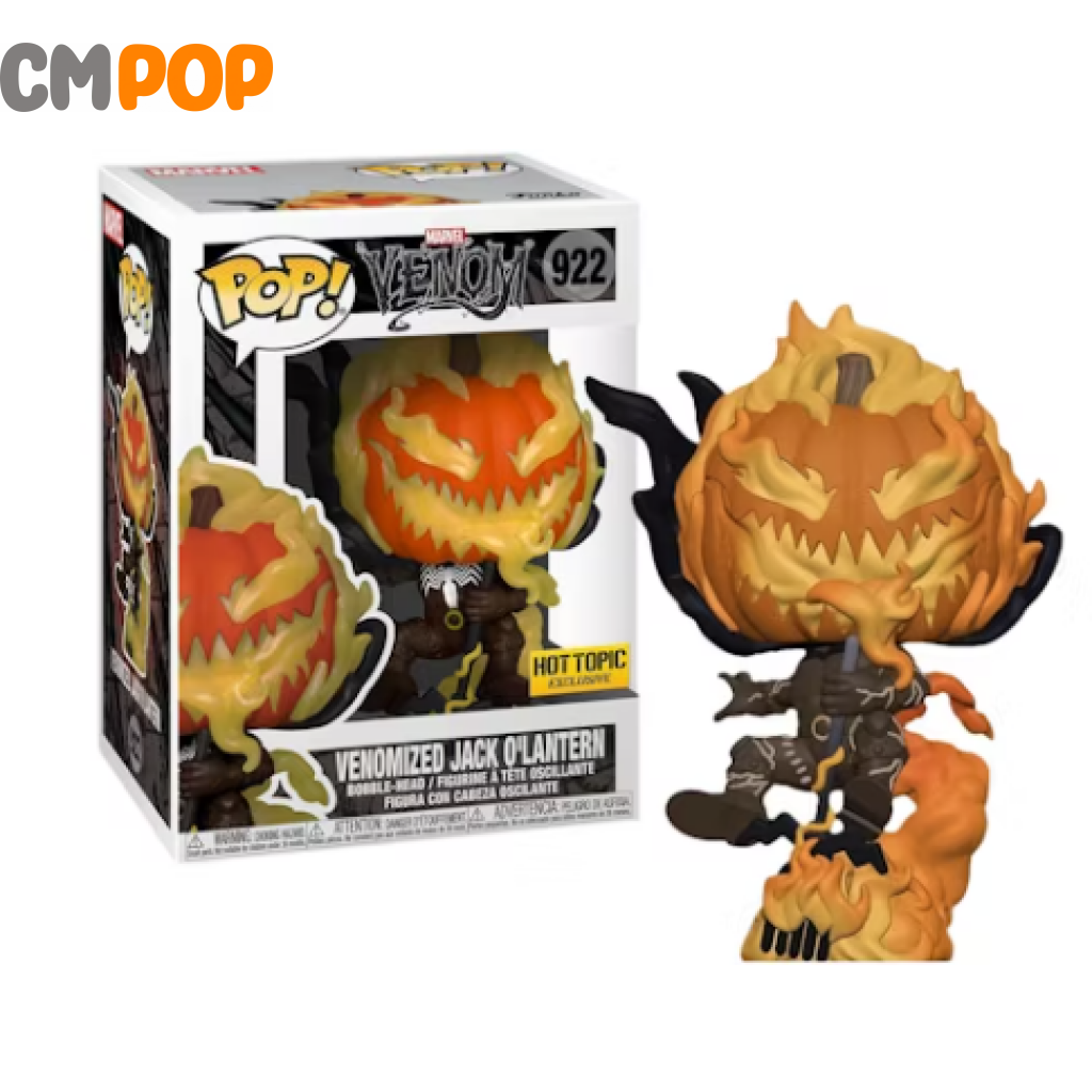 Venomized Jack O'Lantern - #922- Funko Pop! - Marvel - Venom - Hot Top
