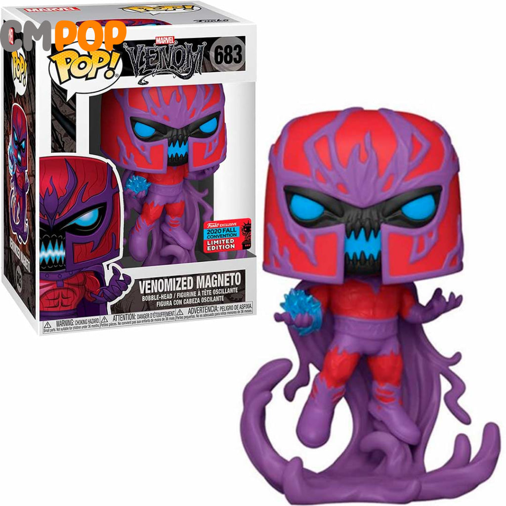 Venomized Magneto - #683 Funko Pop! Marvel 2020 Fall Convention Limited Edition Pop