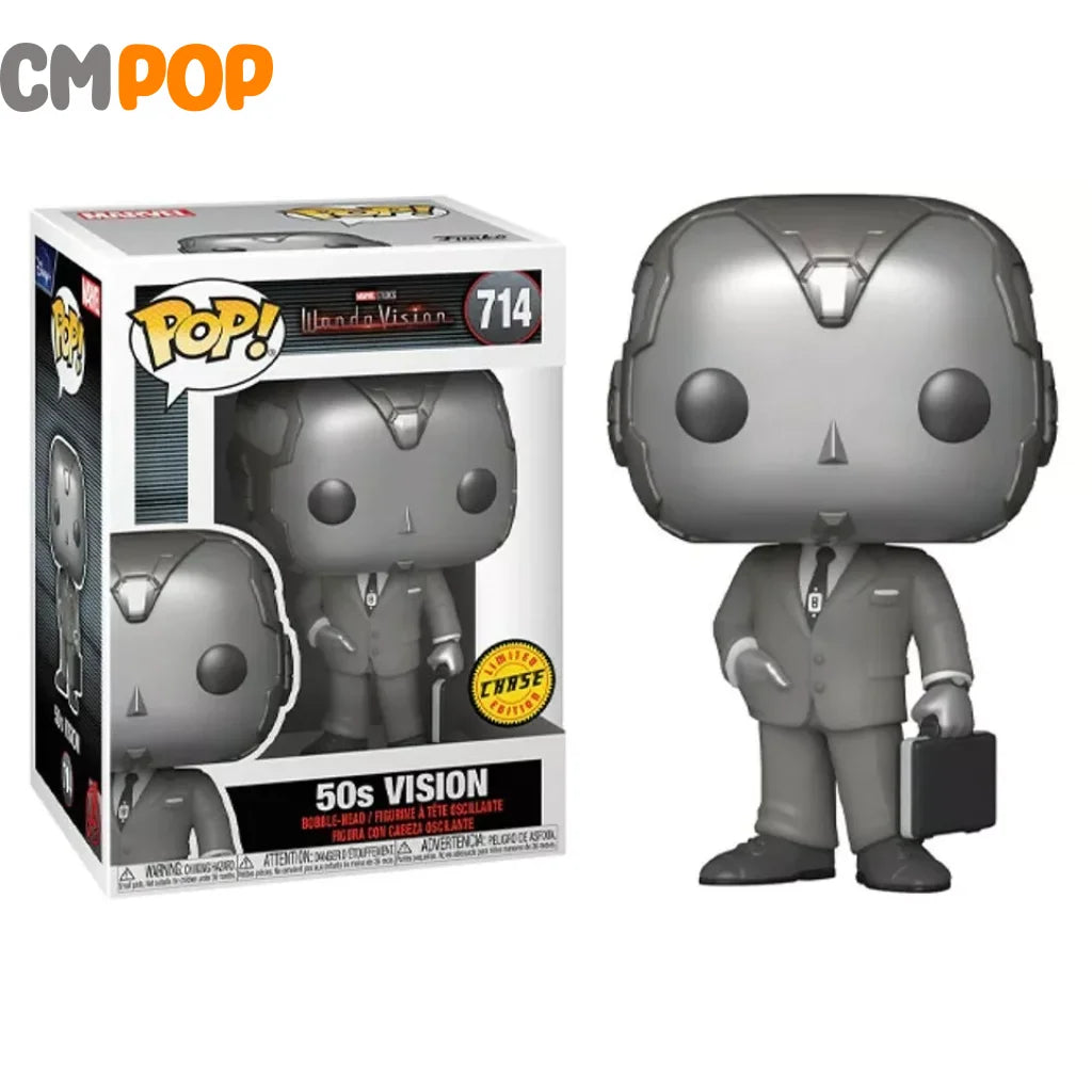 Vision 50’S - #714 Funko Pop! Marvel Wanda Vision- Chase Exclusive Pop