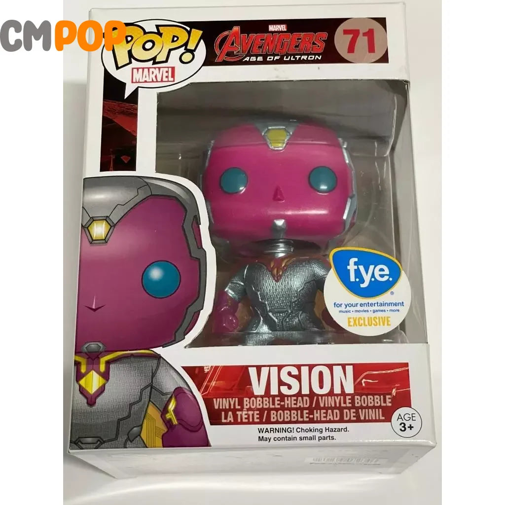 Vision - #71 - Funko Pop! - Marvel - F.Y.E Exclusive Funko Pop