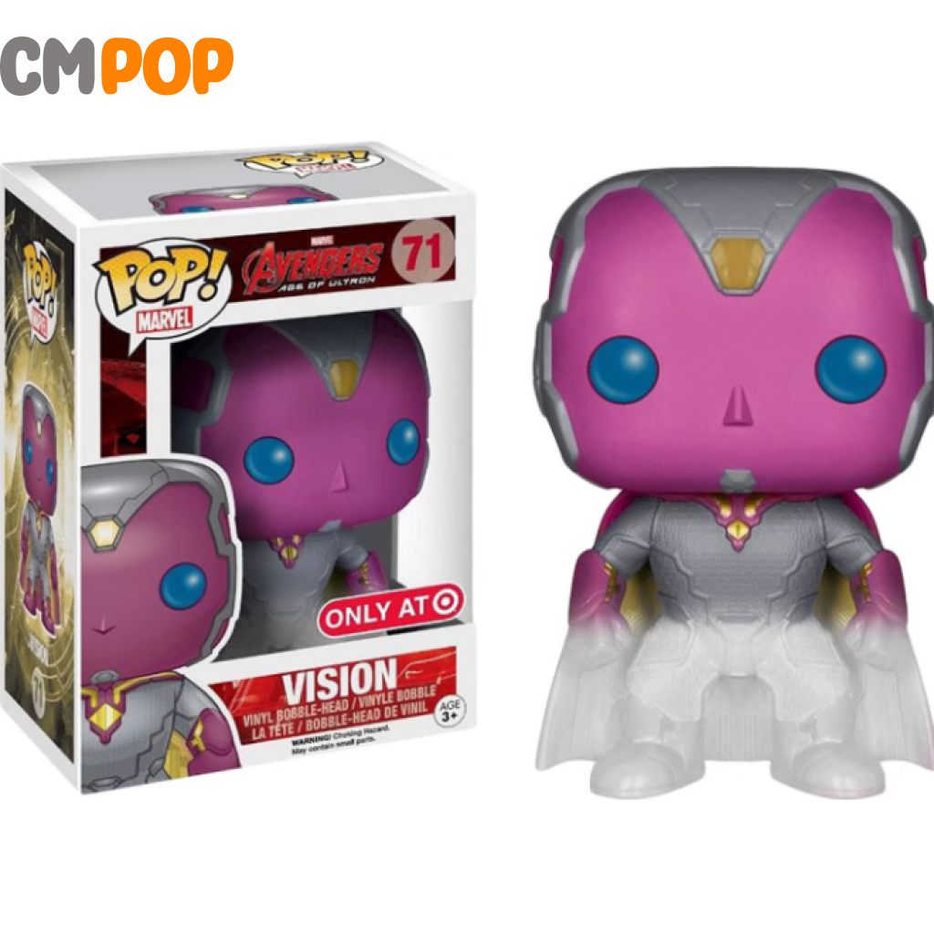 Vision - #71 - Funko Pop! - Marvel - Target Exclusive Funko Pop