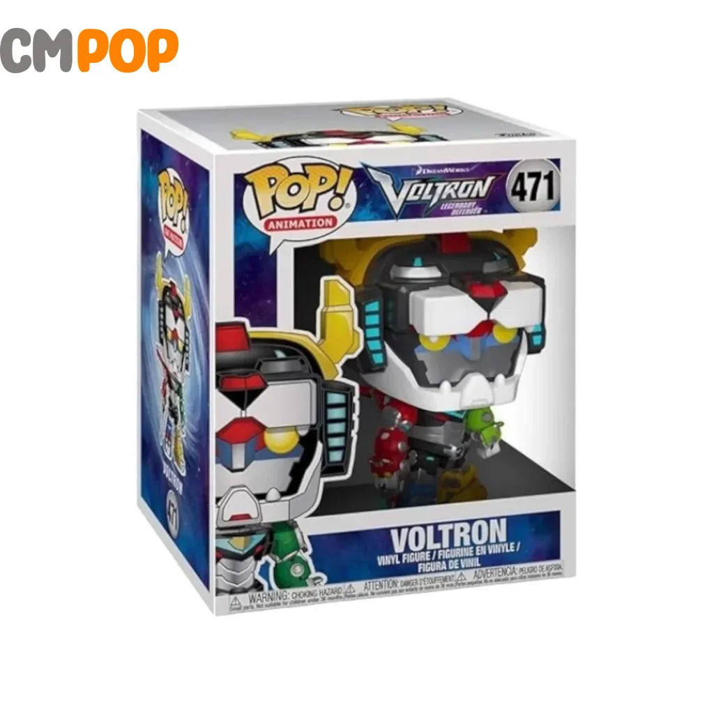 Voltron (Retro) - #471 Funko Pop Animation Oob