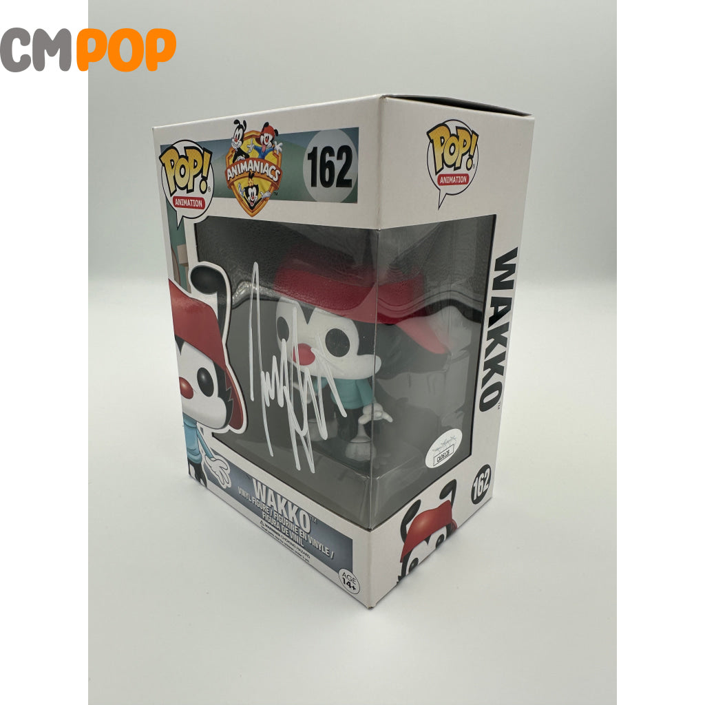 Wakko - #162 Funko Pop! Movies Animaniacs Signed By Certified Pop
