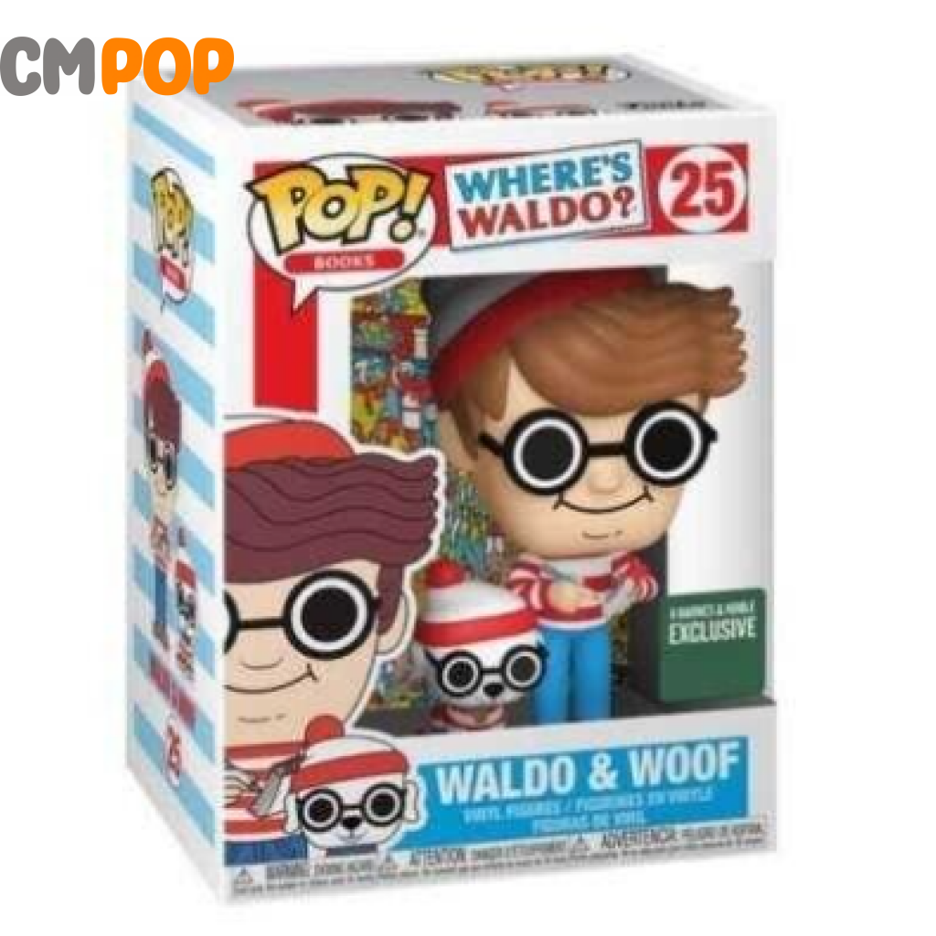 Waldo & Woof - #25- Funko Pop! Wheres Barnes Noble Exclusive Pop