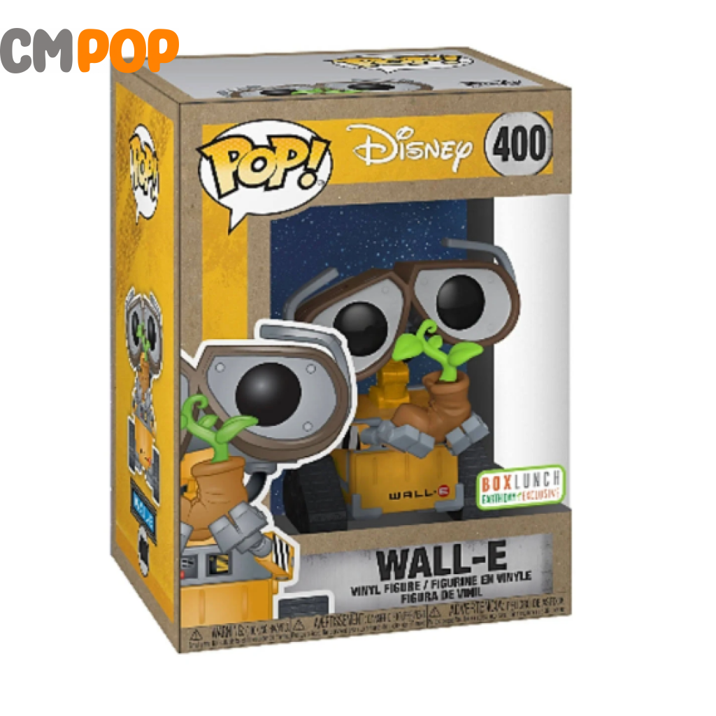 Wall-E- #400 - Funko Pop! Wall-E Disney- Box Lunch Earth Day Exclusive Pop
