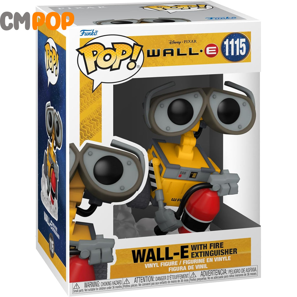 Wall-E With Fire Extinguisher - #1115 Funko Pop! Disney Pop