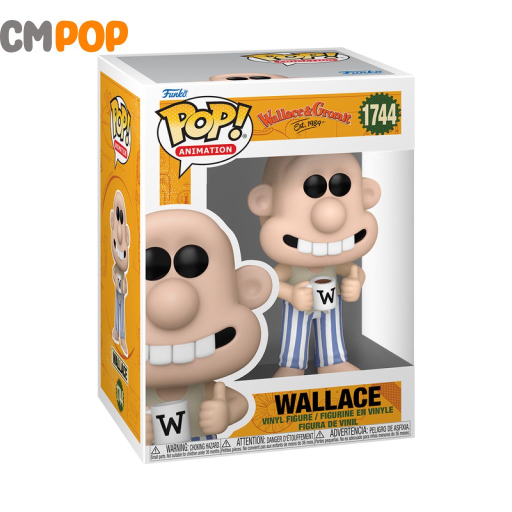 Wallace In Pajamas - #1744- Funko Pop! And Grommet Movies Pop