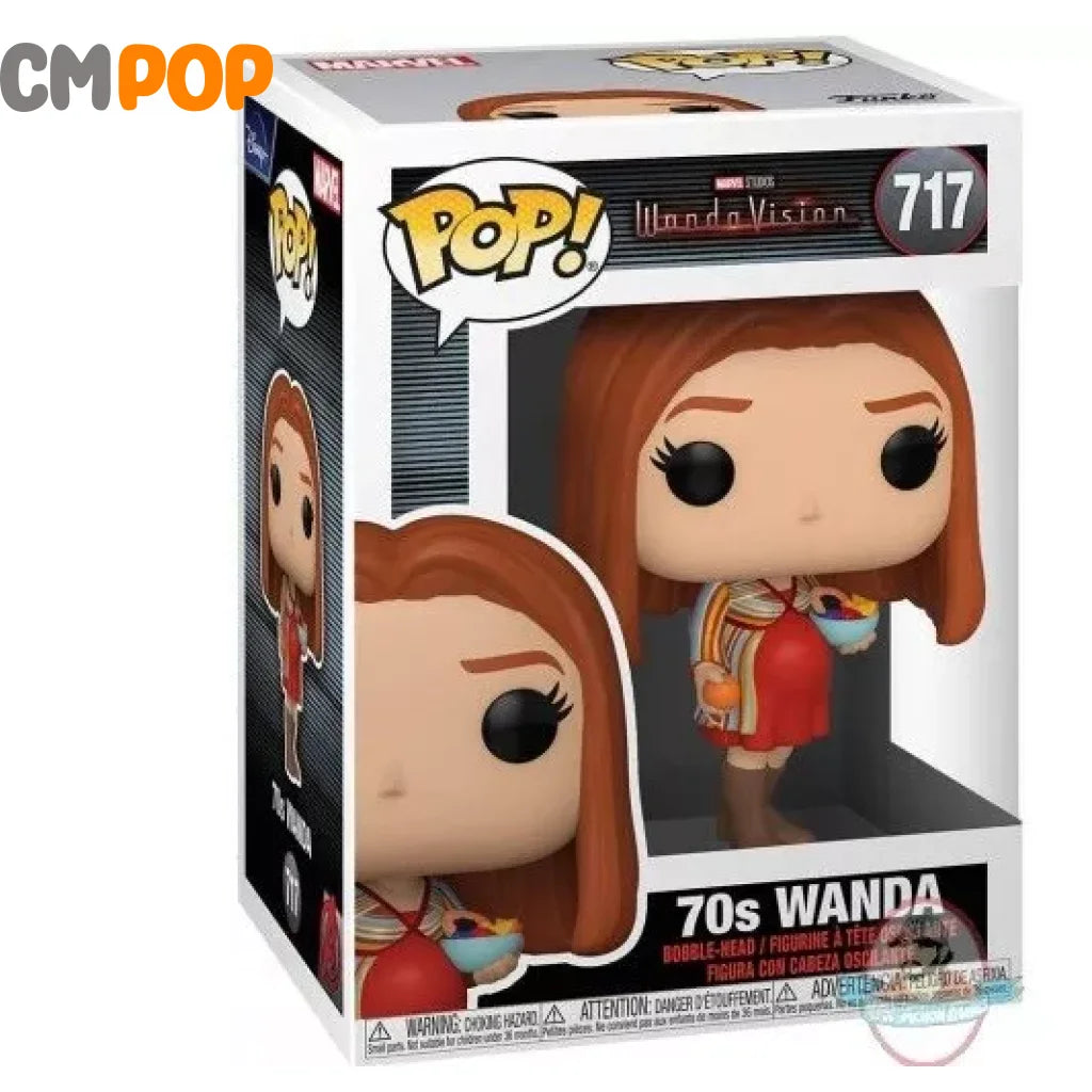 Wanda 70s - #717 - Funko Pop! - Marvel - WandaVision Funko Pop