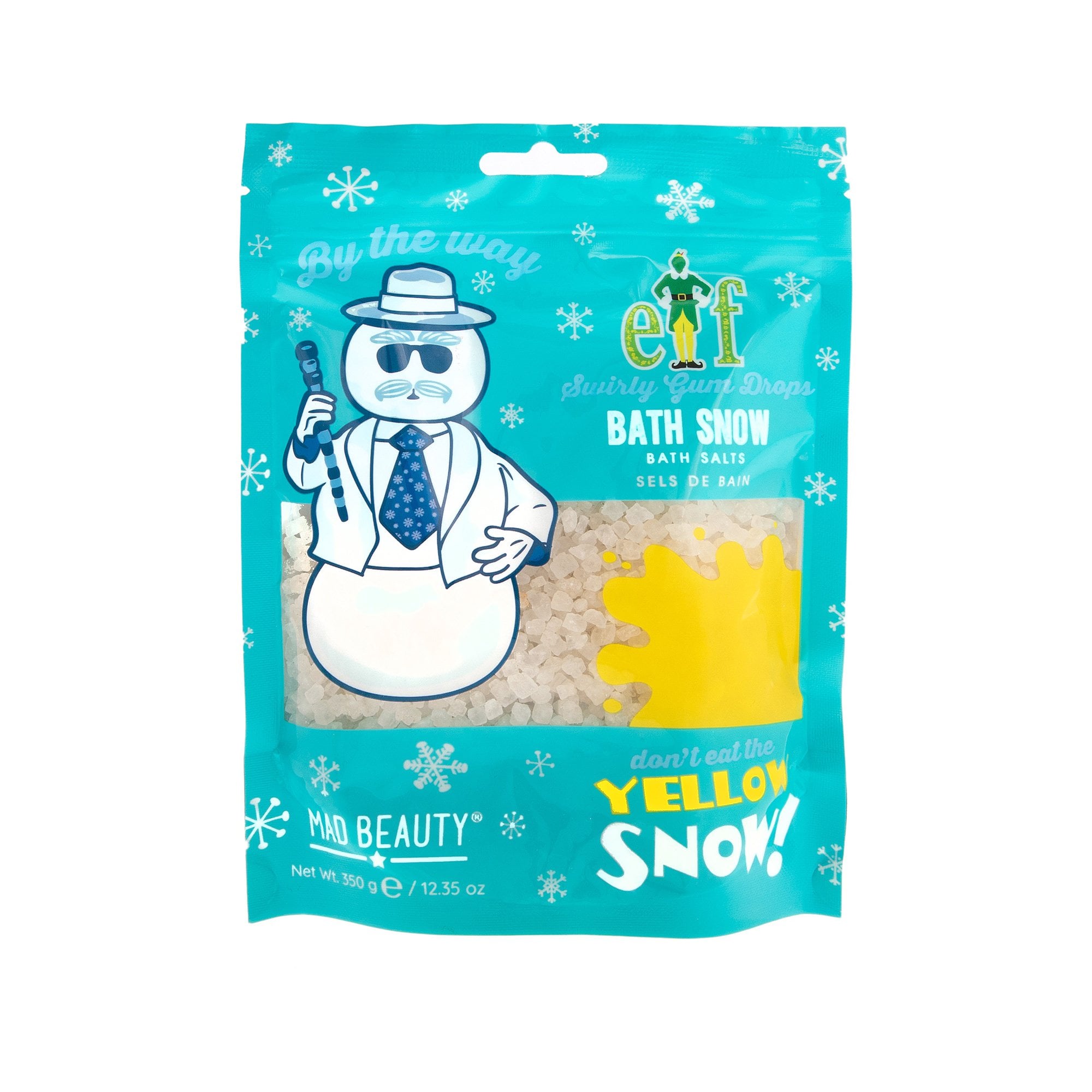 Warner Brothers Elf Fizzer Pack salts - Yellow Snow - Mad Beauty