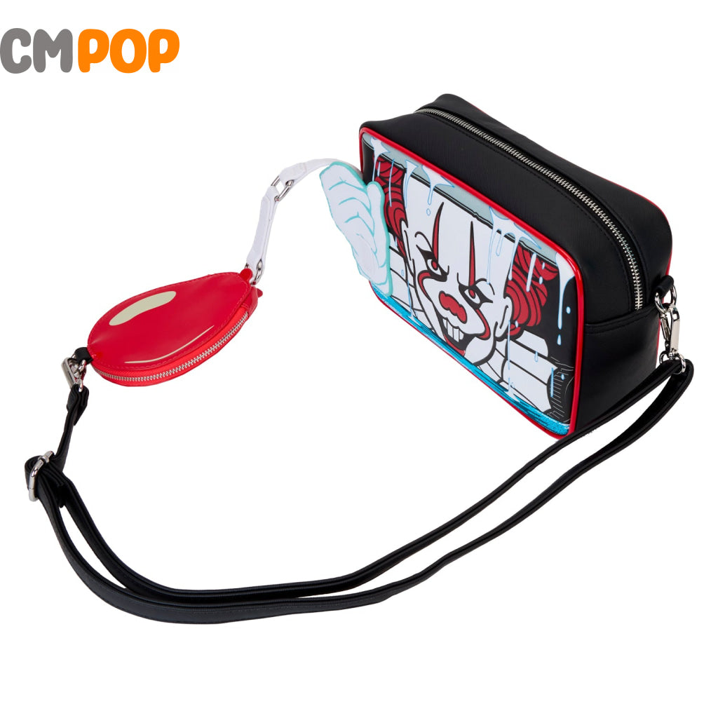 Warner Brothers It Pennywise Balloon Crossbody Bag - Loungefly