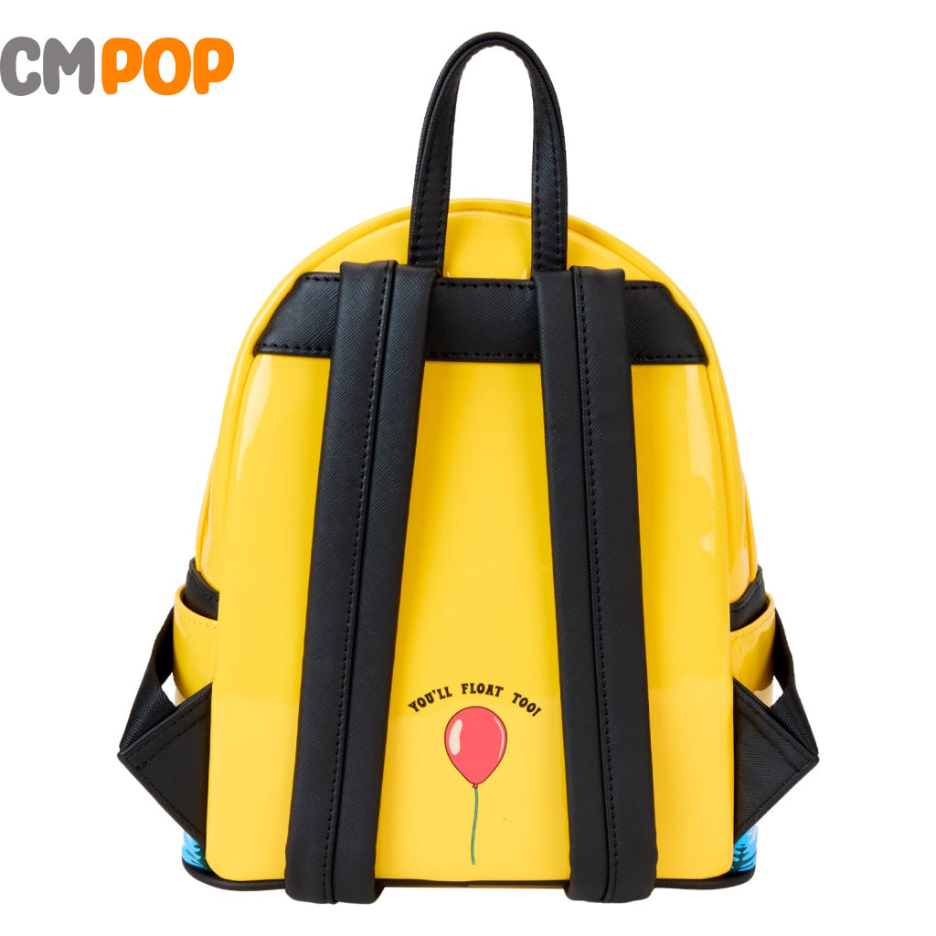 Warner Brothers It Raincoat Cosplay Mini Backpack - Loungefly