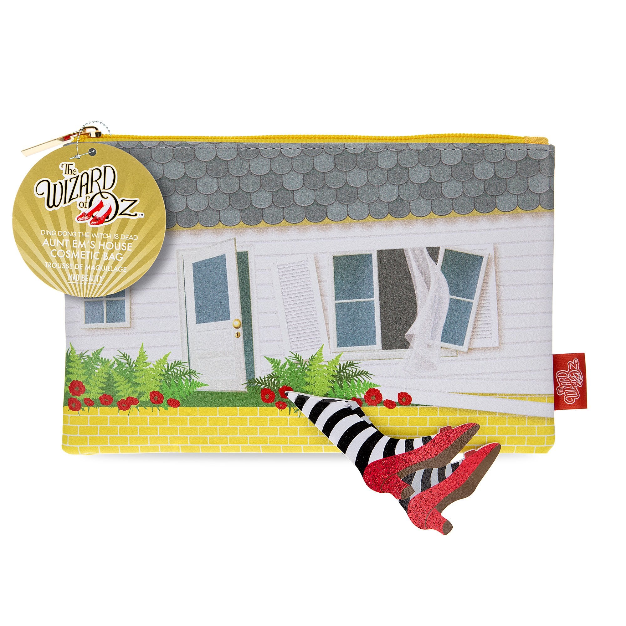 Warner Brothers Wizard Of Oz Cosmetic Bag - Mad Beauty