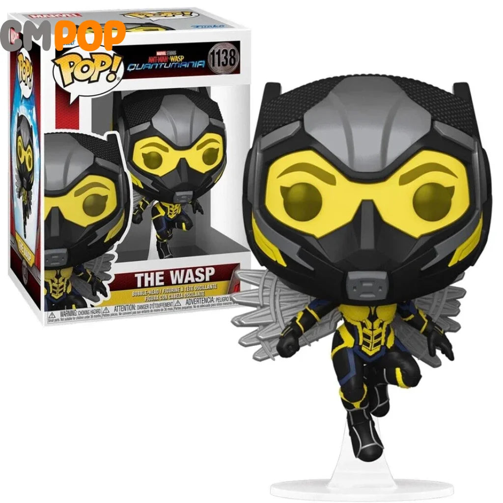 Wasp - #1138 - Funko Pop! - Antman & The Wasp - Marvel Funko Pop