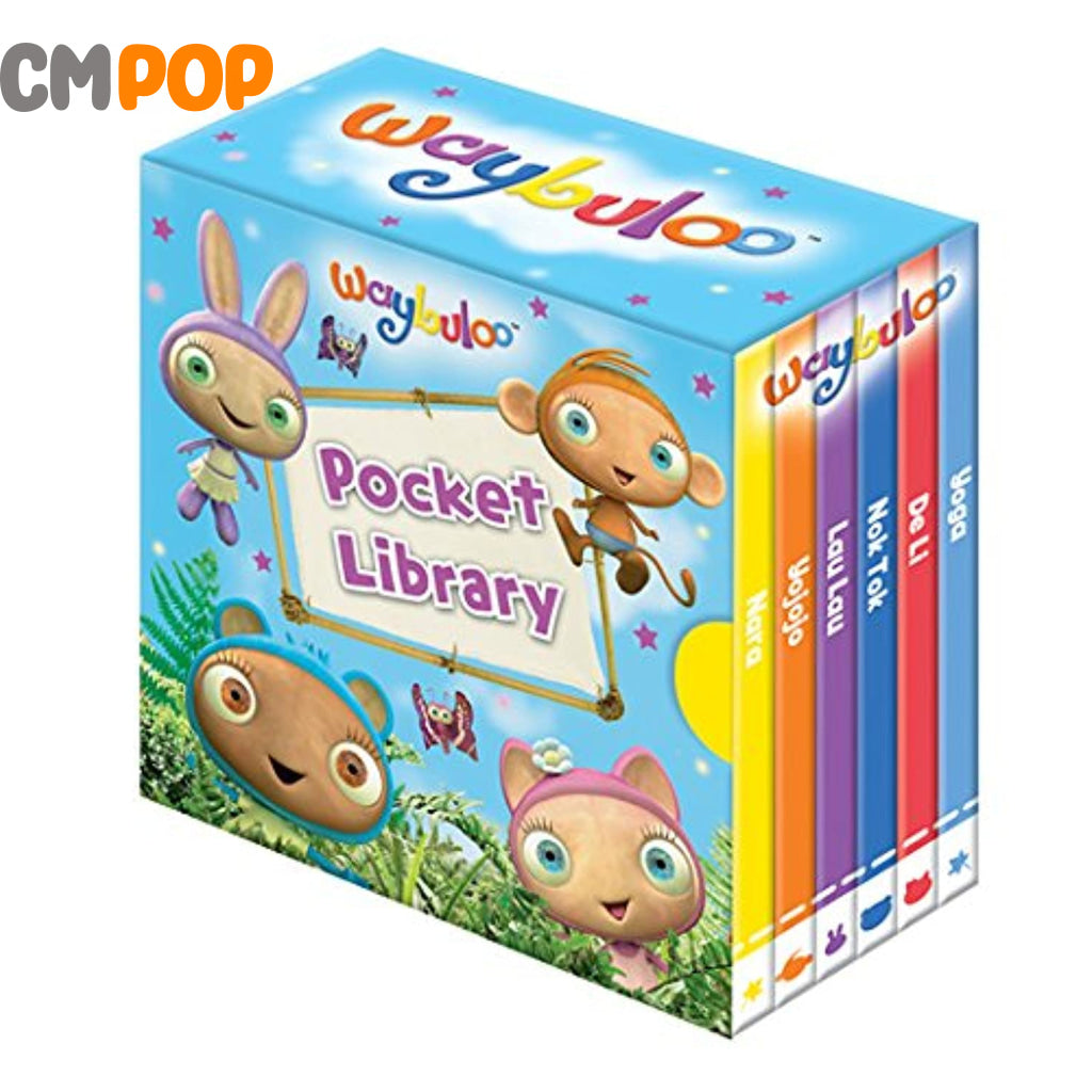 Waybuloo Pocket Library 6-Pack Board Books Toy