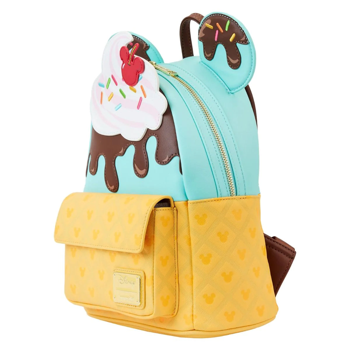Disney Mickey and Minnie Sweets Ice Cream Mini Backpack - Loungefly